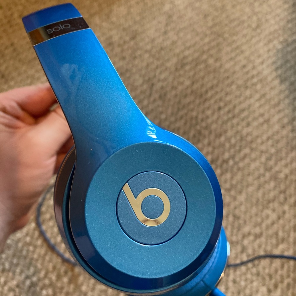 Blue Beats Headphones